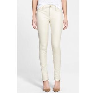 7 For All Mankind The‎ Skinny Faux Leather Skinny Pants 28